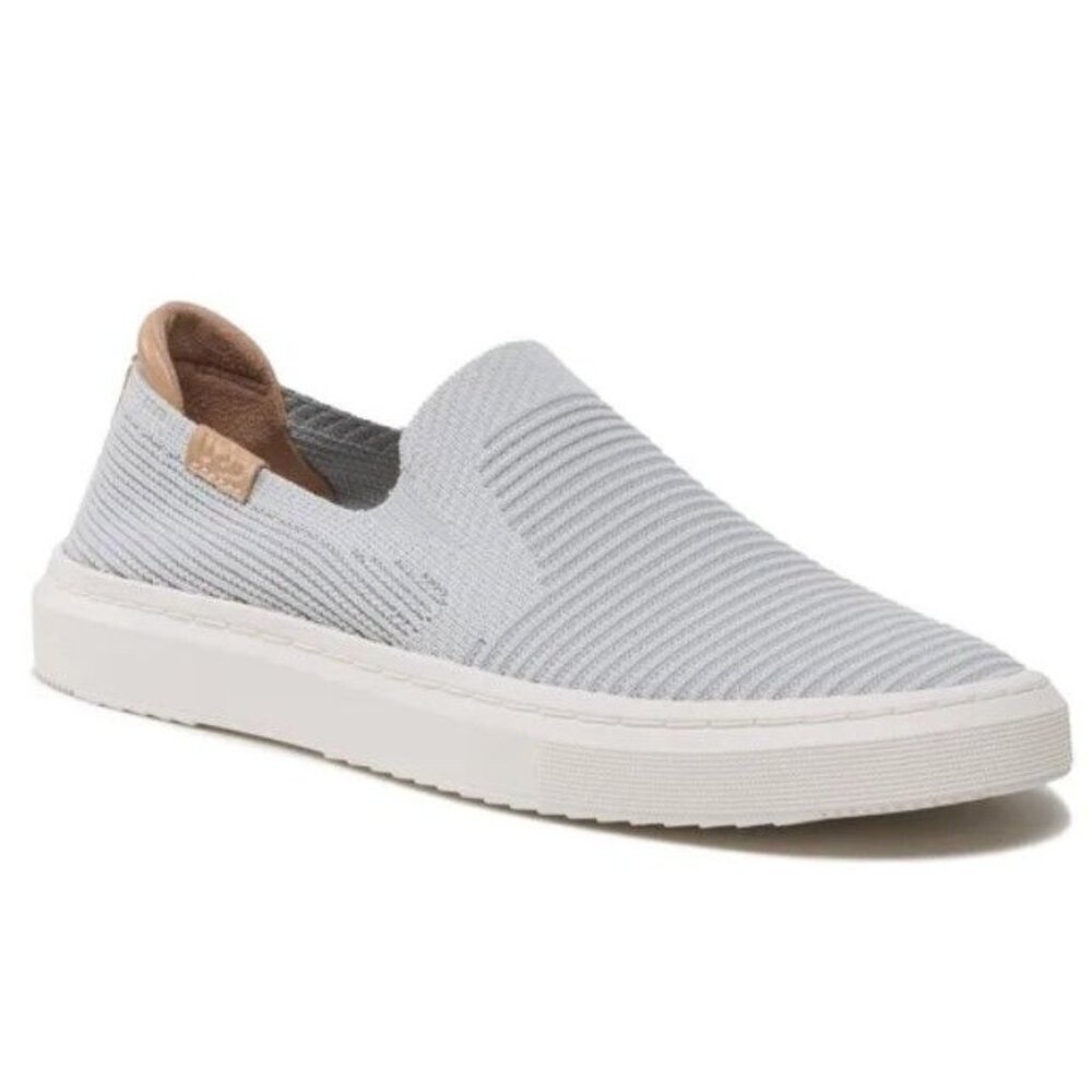 New Ugg Alameda Sammy Slip-On Sneakers In Silver Women's Eu 37 Us 6 Uk 4